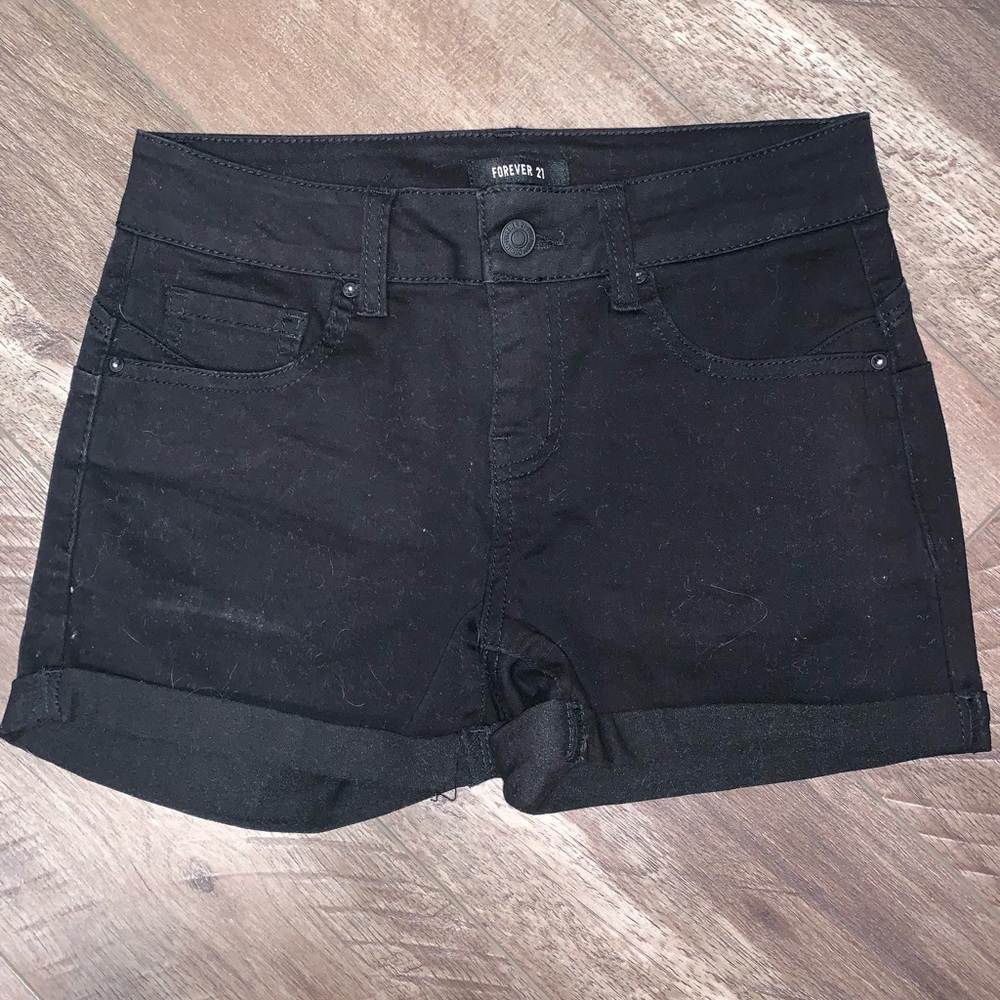 Black shorts
